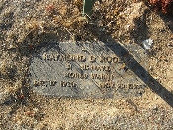 Rogers,   Raymond Dee gravesite