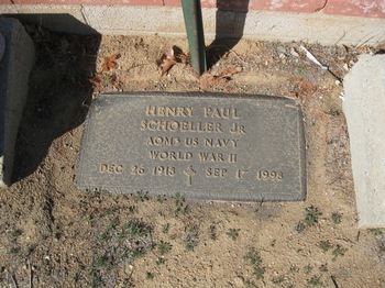 Schoeller, Jr Henry Paul gravesite
