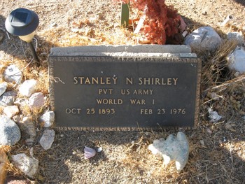 Shirley,   Stanley Newton gravesite