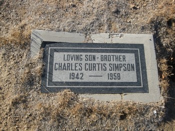 Simpson,   Charles Curtis gravesite