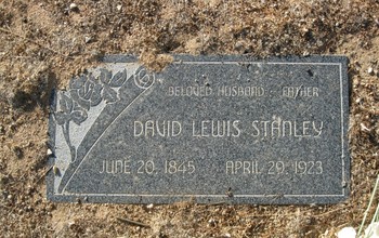 Stanley,   David Lewis gravesite