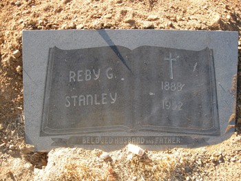 Stanley,   Reby Gobel gravesite