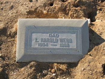 Webb,   Lemuel Harold gravesite