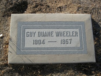Wheeler,   Guy Duane gravesite