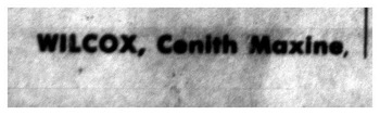 Wilcox, Cenith Maxine obituary
