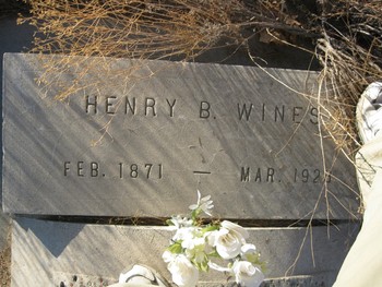 Wines,   Henry B. gravesite