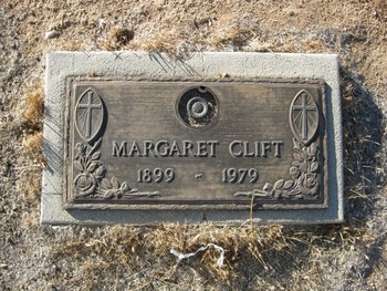 Clift,   Margaret gravesite