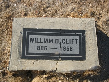Clift,   William Dinsmore gravesite