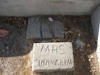 Cunningham,   Doris gravesite