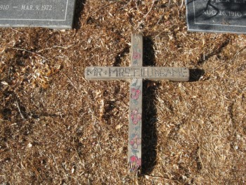 Fillingame,   Thyrza Dale gravesite